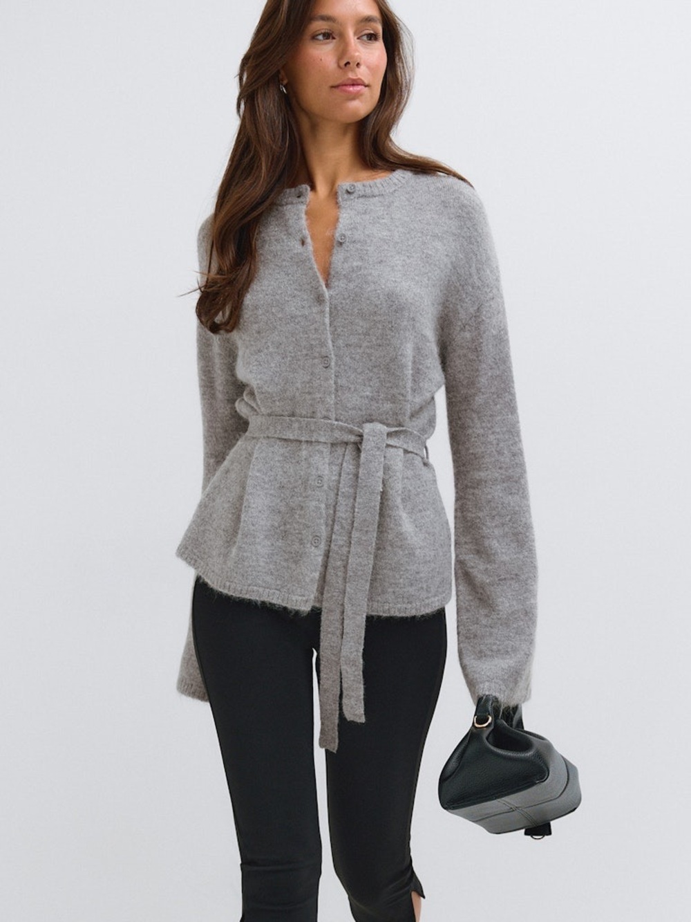 Gina Tricot Belted Cardigan Belt - Picture 1 of 4